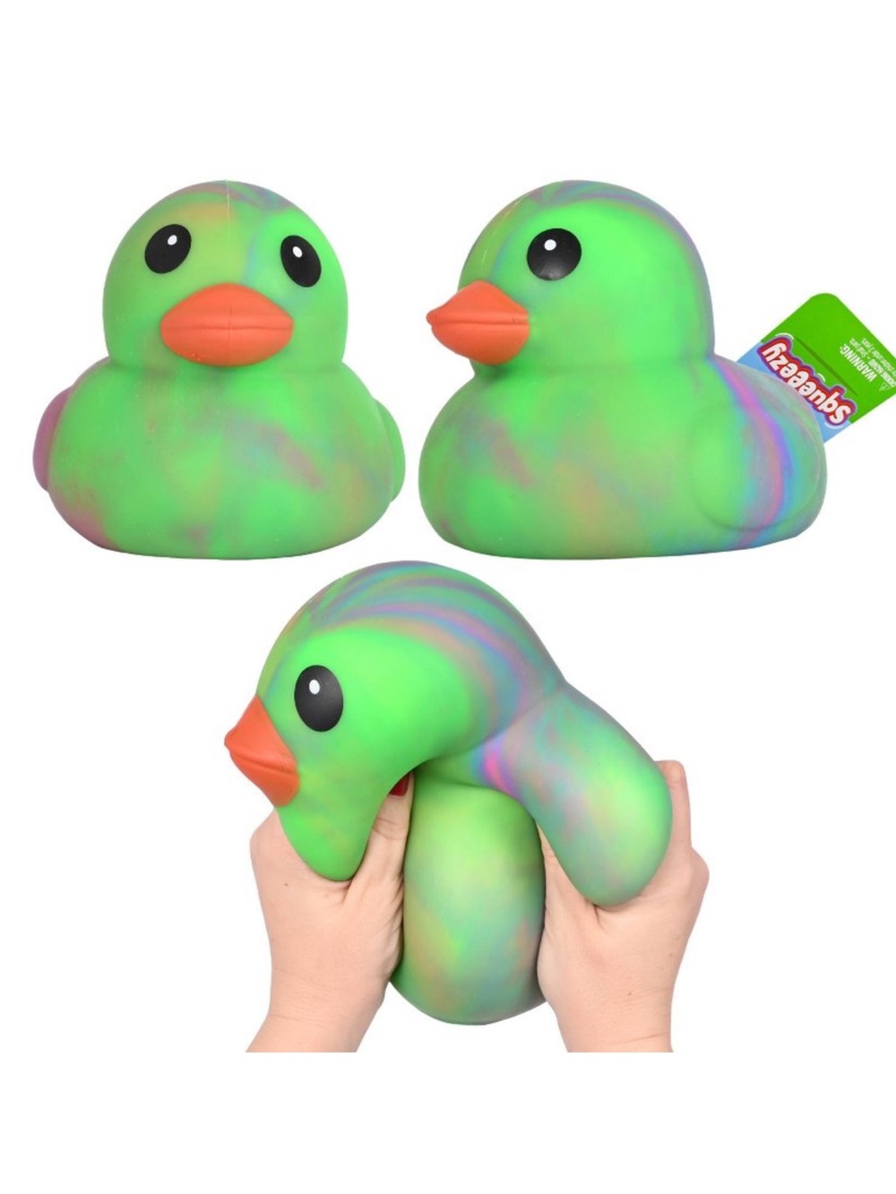 Sunny Days Jumbo Squeeezy Tie-Dye Duck